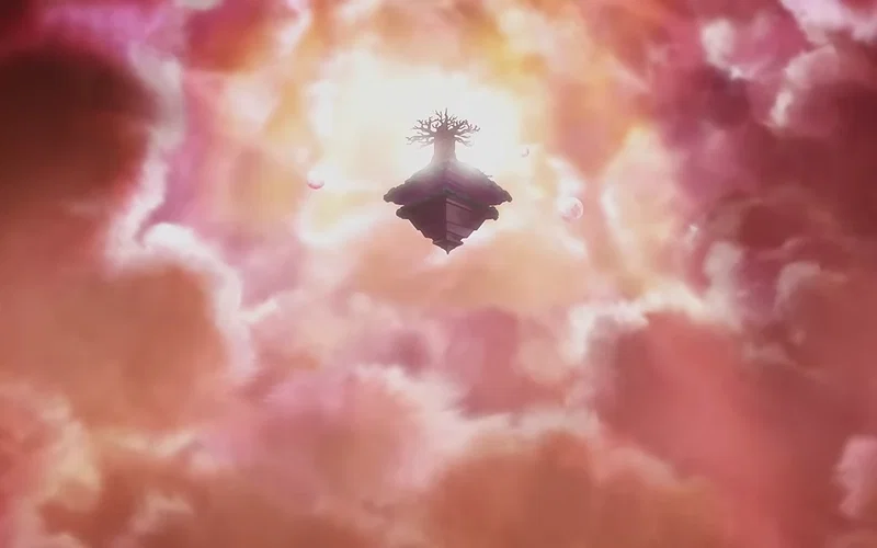 Beerus' home from dragon ball super | Credits: Toei Animation