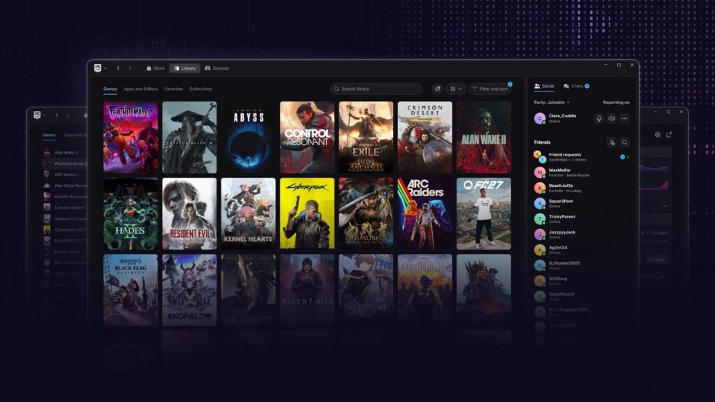 ‘The Library Loads 30x Faster’ – The New Epic Games Launcher Has Arrived and Its Creators Say Its Speedier Than Steam