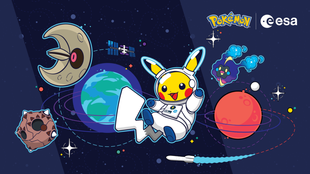 Pokémon and the European Space Agency Celebrate World Space Week 2026 Pokémon and the European Space Agency Celebrate World Space Week 2026