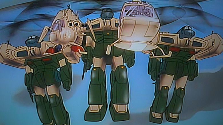 Fang of the Sun: Dougram (1981) Episode 1 "Soldier of Light" screen shot