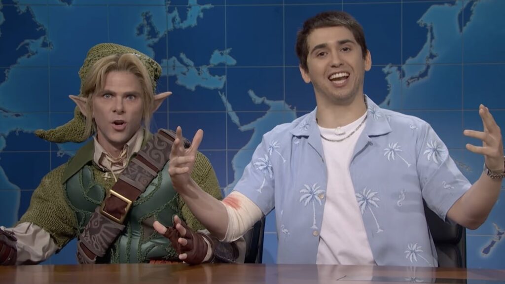 Jason from ‘GTA 6’ feuds with Link from ‘The Legend of Zelda’ on ‘SNL’s Weekend Update