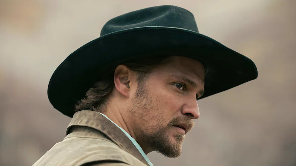 luke grimes as kayce dutton in marshals