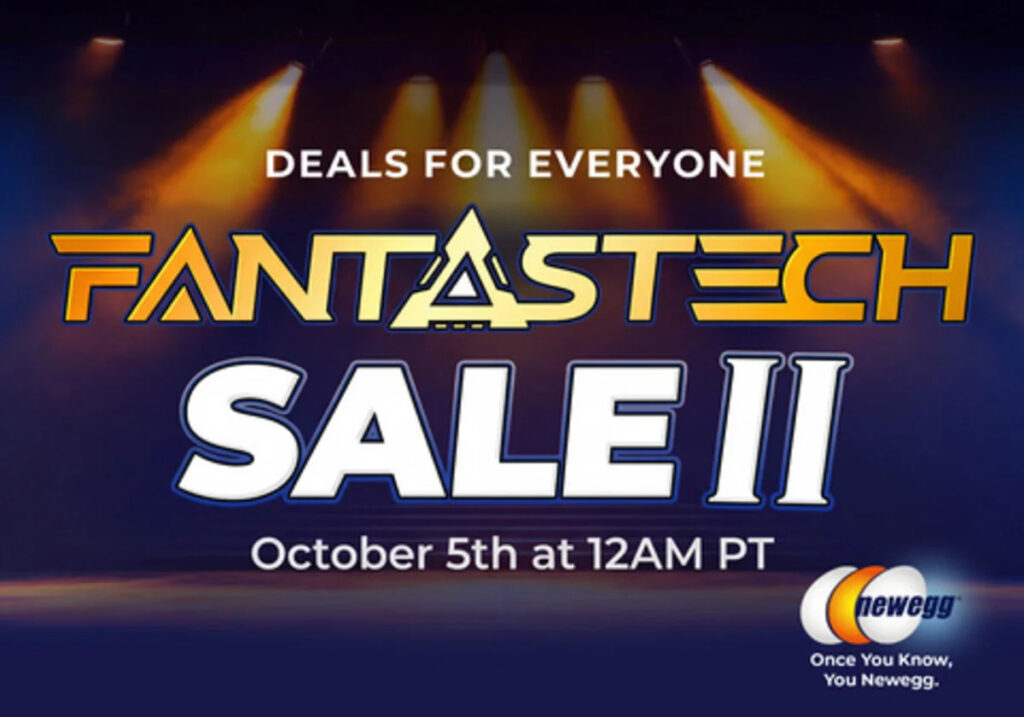 Newegg’s FantasTech Sale II Returns: Thousands of Tech Deals, from Gaming PCs and GPUs to Laptops and Monitors Newegg’s FantasTech Sale II Returns: Thousands of Tech Deals, from Gaming PCs and GPUs to Laptops and Monitors
