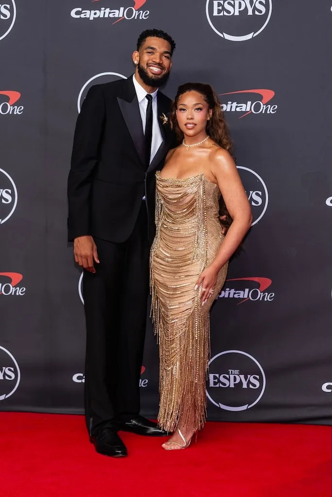Karl-Anthony Towns & Jordyn Woods