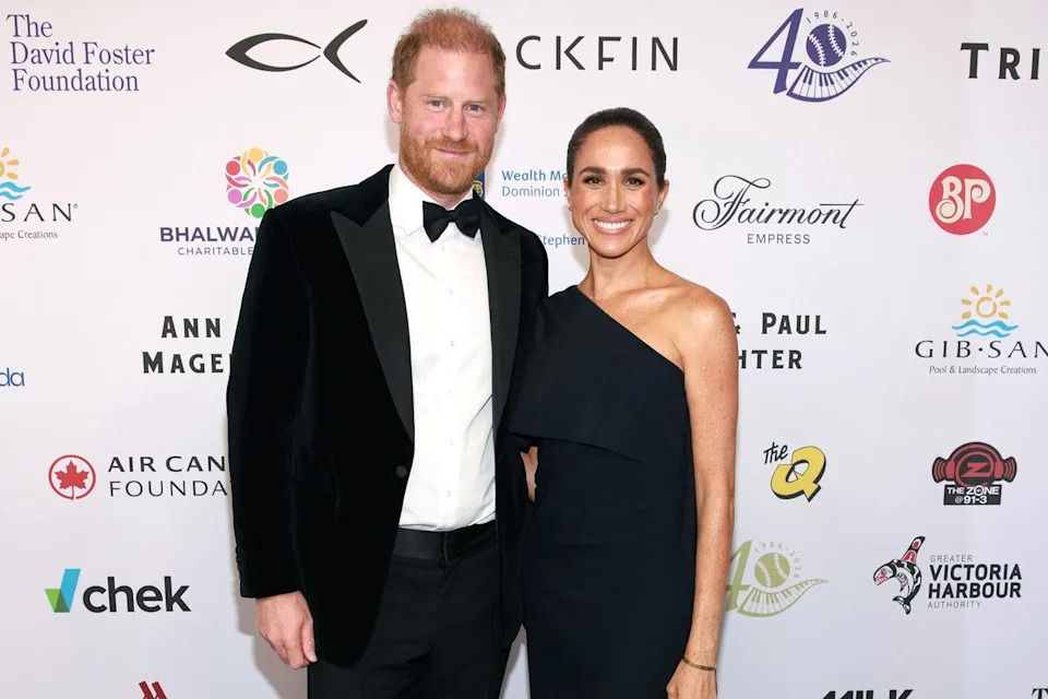 Prince Harry and Meghan Markle attend the David Foster Foundation 40th Anniversary Celebration in AugustCredit: Vito Amati/The David Foster Foundation via Getty