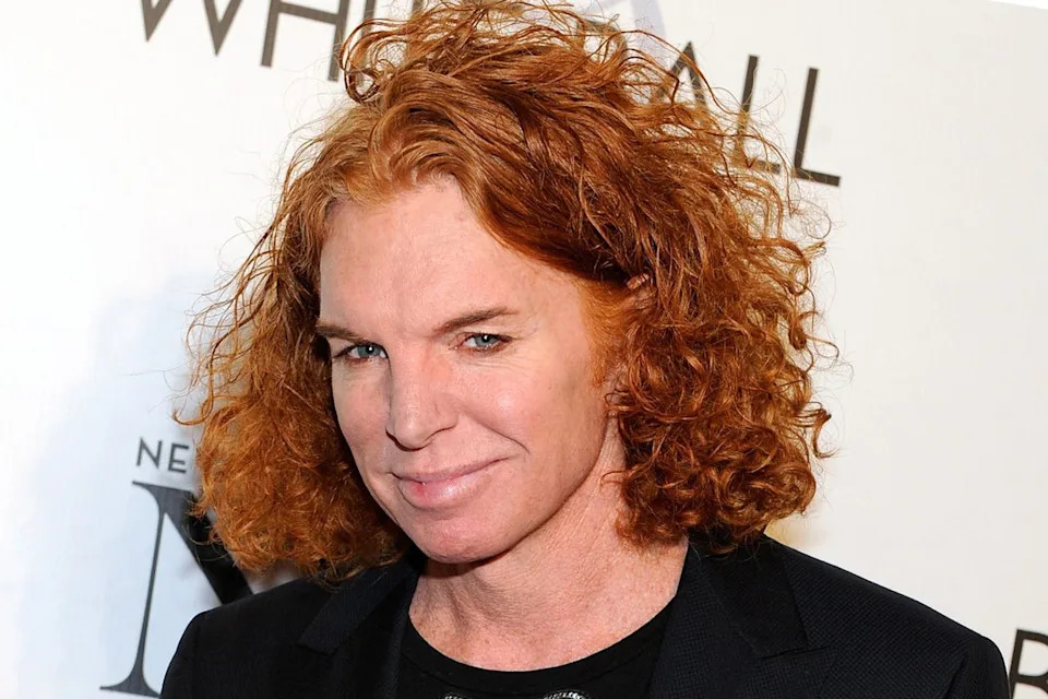 Comedian Carrot Top arrives at Nevada Ballet Theatre on Jan. 26, 2013 in Las VegasCredit: David Becker/WireImage
