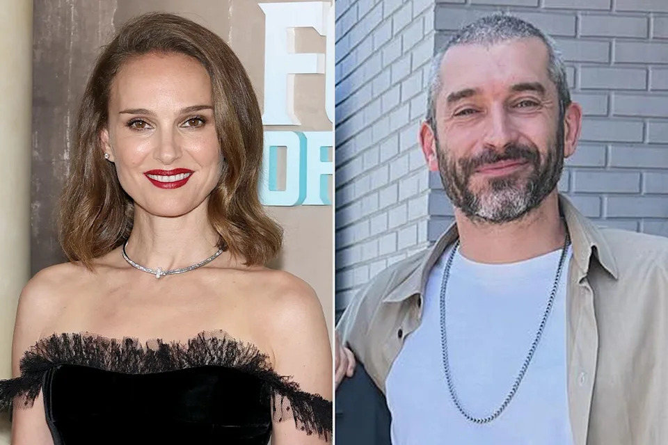 Natalie Portman on May 19, 2025 in New York City; Tanguy Destable in June 2024 in Los Angeles, California.Credit: Arturo Holmes/WireImage ; Tanguy Destable/Instagram