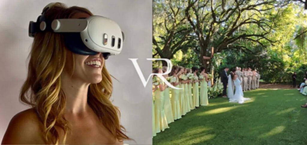 New Wedding Media Company Featured by Meta Lets Couples Relive Their Wedding Day in VR