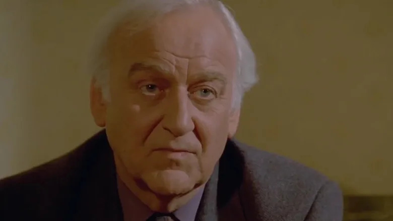John Thaw's Endeavour Morse looking glum on Inspector Morse