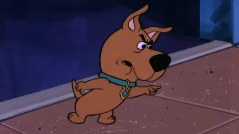 Scooby-Doo, Scrappy pointing angrily