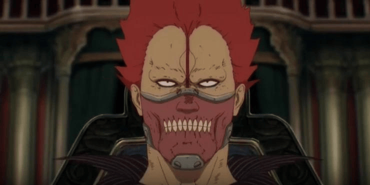 Strange magical transformations in Dorohedoro