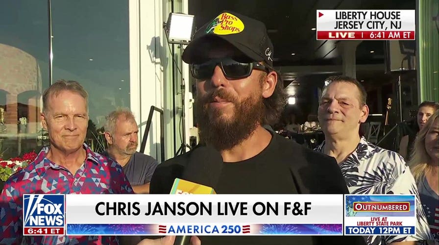 Country superstar Chris Janson shares patriotic message for America 250 celebration