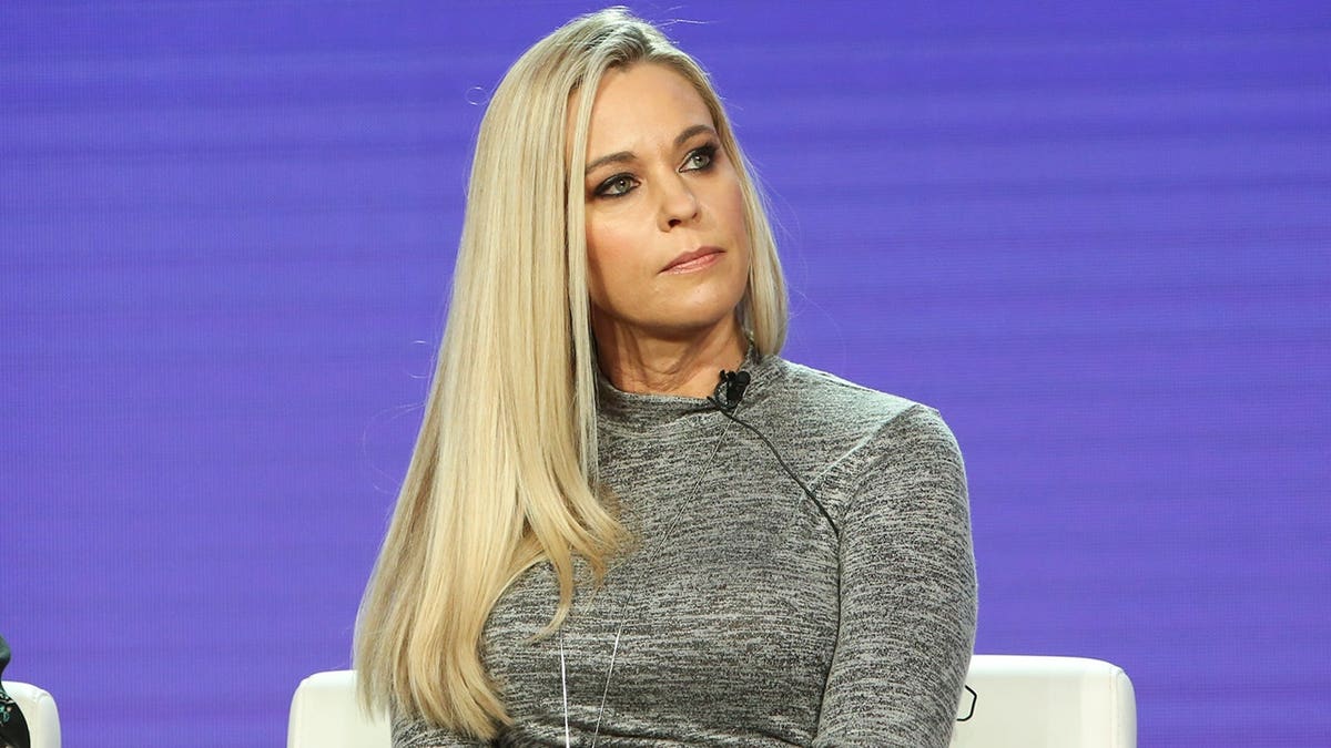 Kate Gosselin on a press tour in February 2019.