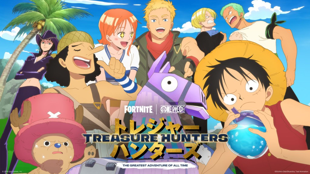 One Piece Fortnite Key Art Toei