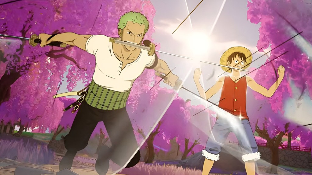 One Piece Fortnite Luffy and Zorro Skins