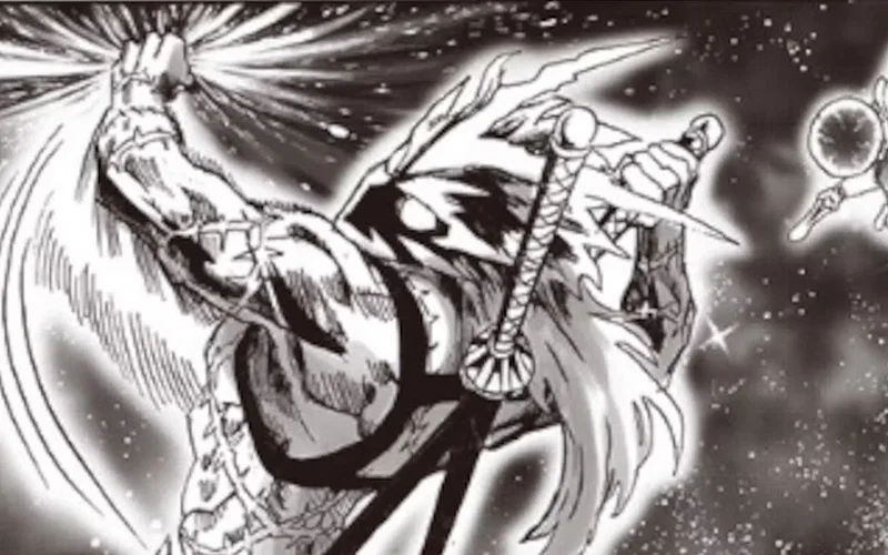 Empty Void VS Blast in One Punch Man manga