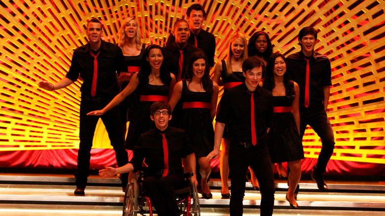 The original cast of Glee