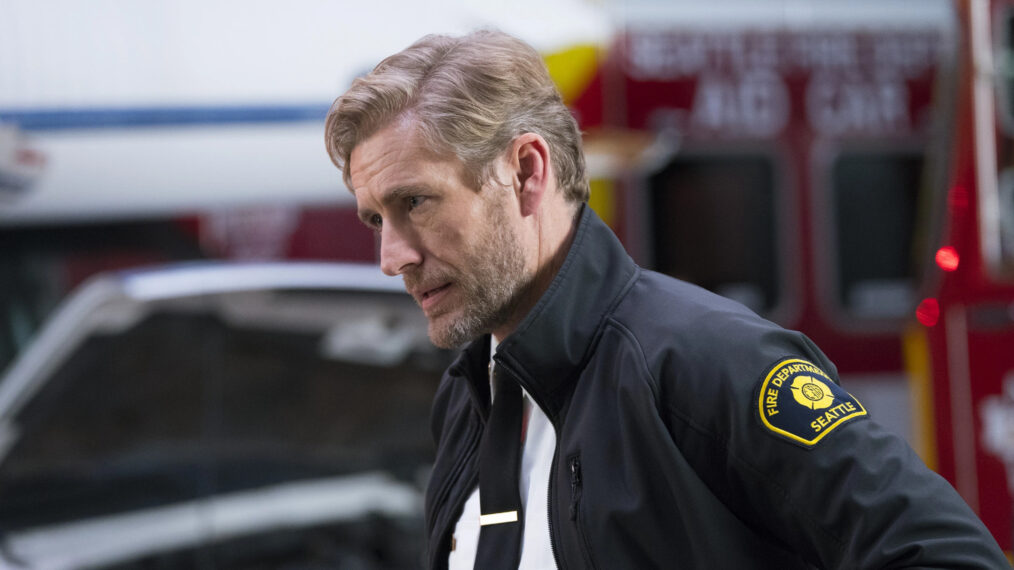 Brett Tucker as Lucas Ripley in 'Station 19'