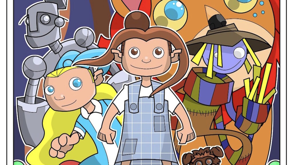 Grant Perkins Creates A New Dorothy And Alice Graphic Novel In Rhyme