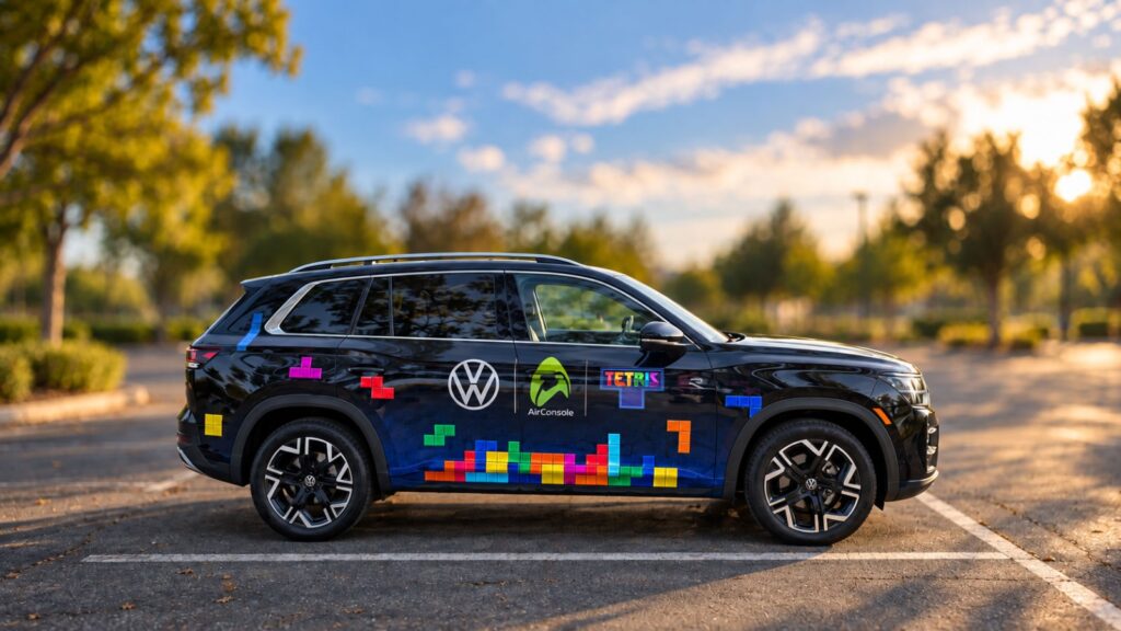 Tetris® makes its North American in-car debut at New York Comic Con with AirConsole and Volkswagen
