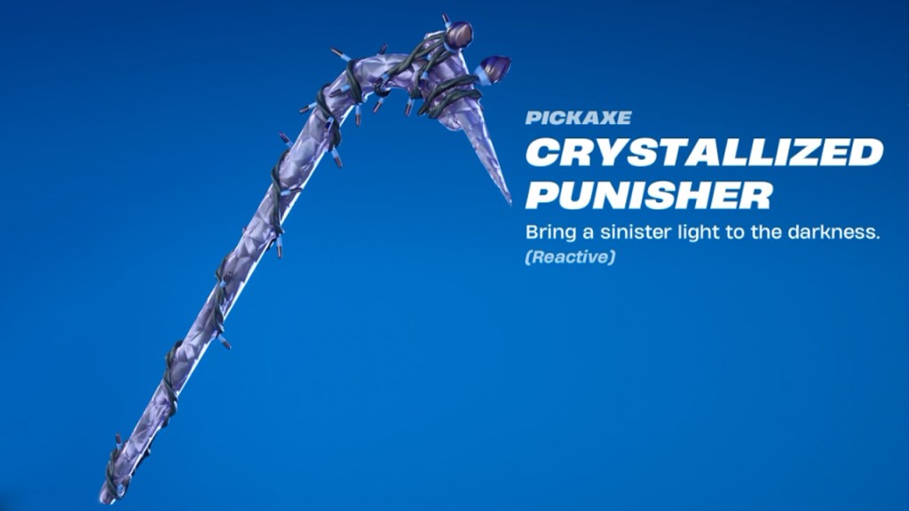 Unlock Crystallized Punisher Fortnite