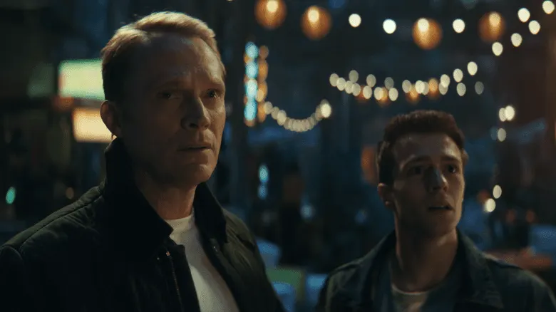 Paul Bettany and Ruaridh Mollica in VisionQuest