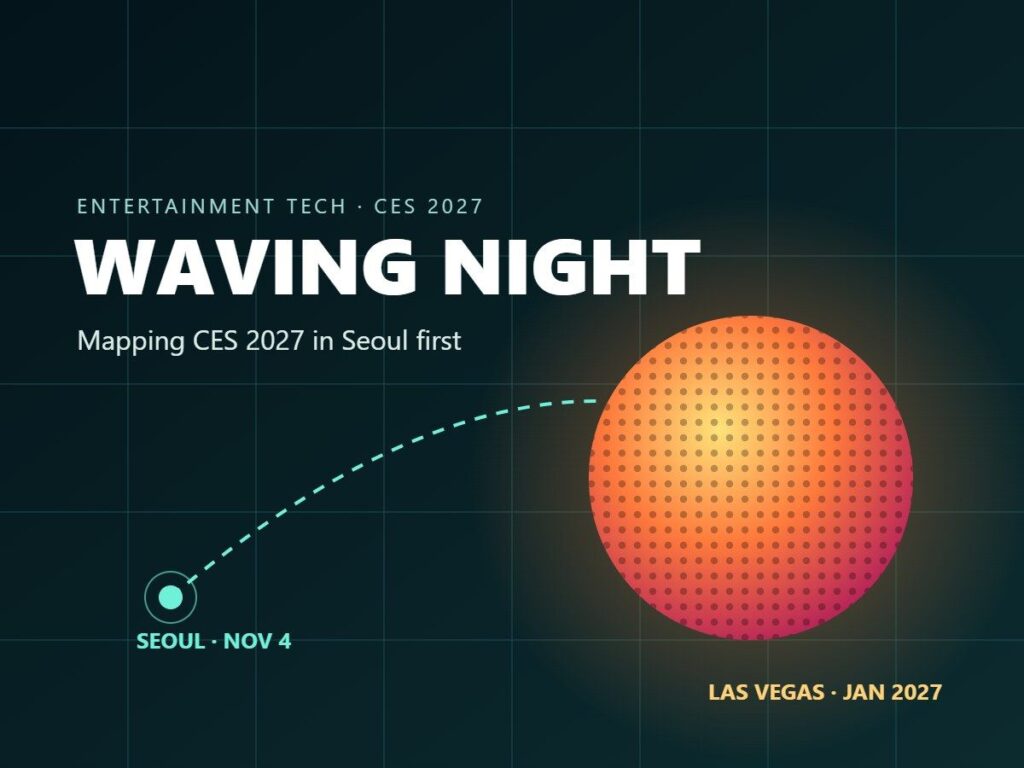 Before Las Vegas, Entertainment Tech Firms Map Out CES 2027 in Seoul Before Las Vegas, Entertainment Tech Firms Map Out CES 2027 in Seoul
